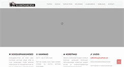 Desktop Screenshot of kaminakoda.ee