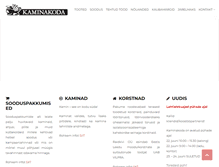 Tablet Screenshot of kaminakoda.ee